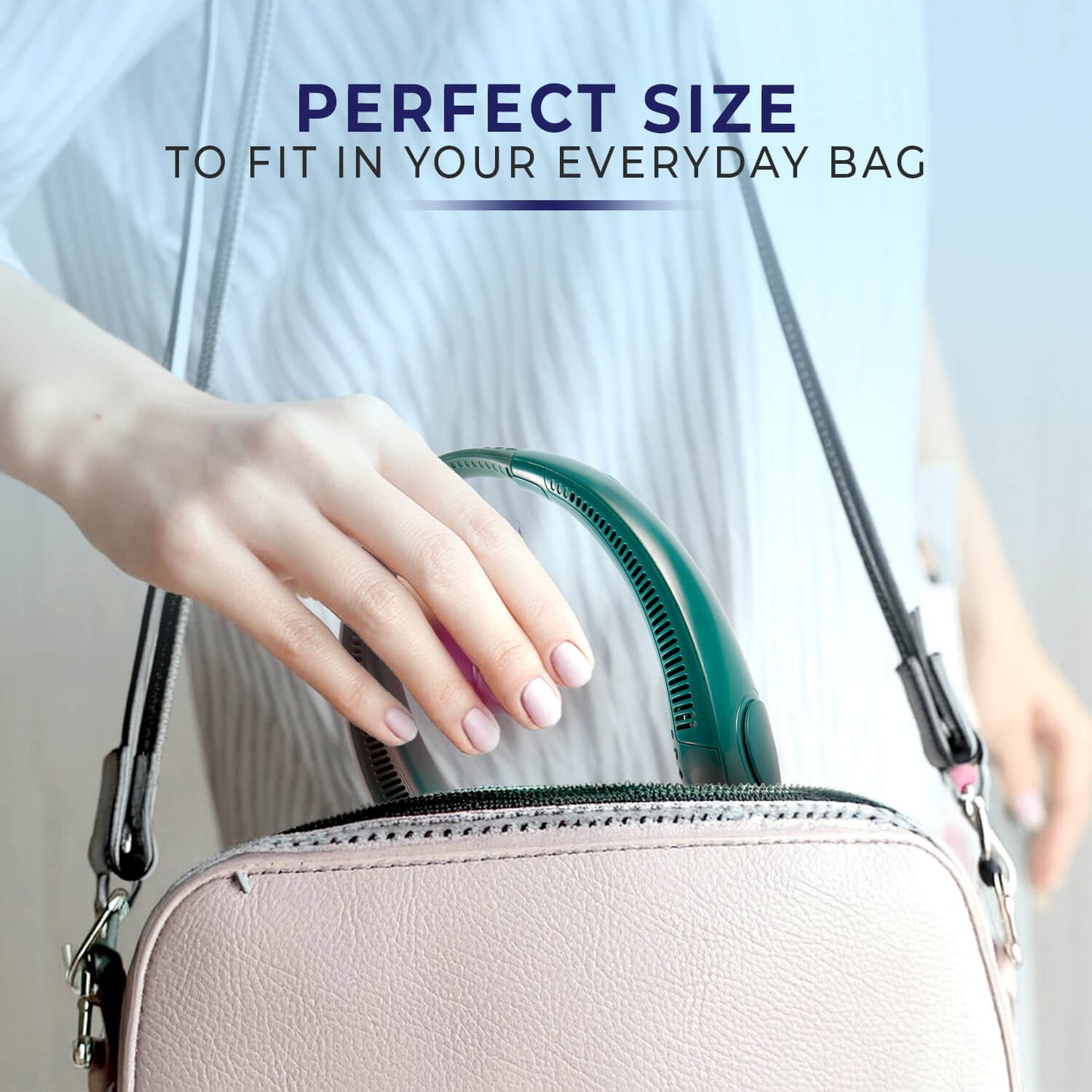 Ventilador Portátil Cuello BreezeFlow™